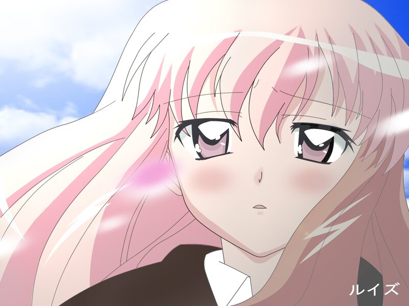 anime girl with pink hair