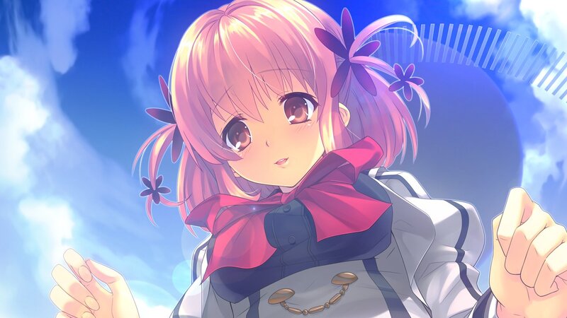 anime girl with pink hair