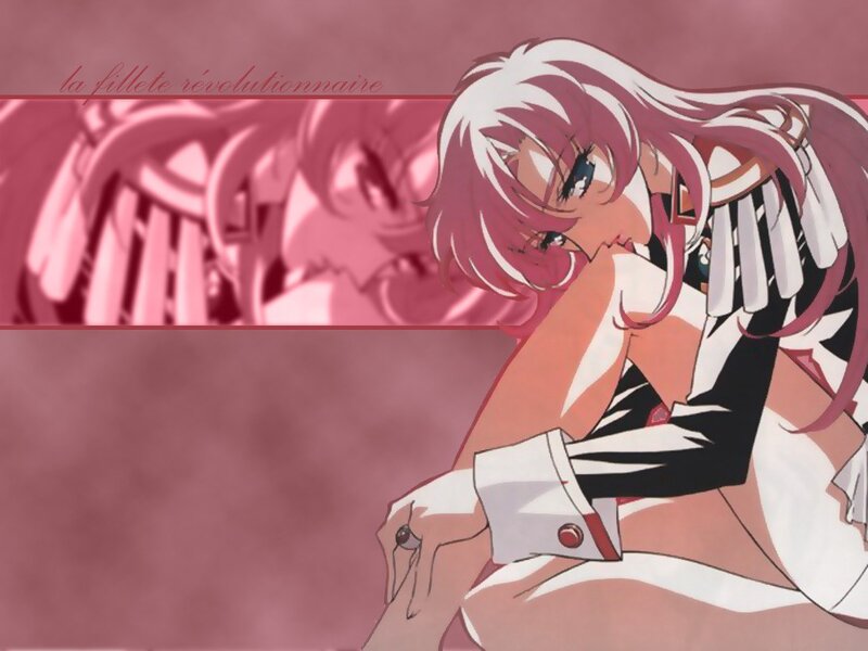 anime girl with pink hair