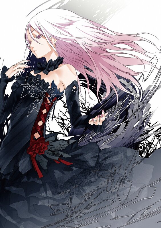 anime girl with pink hair