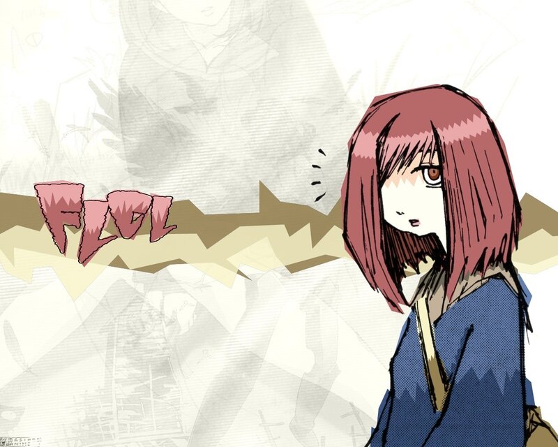 Anime Girl with Pink Hair — Blue, Dramatic, Manga
