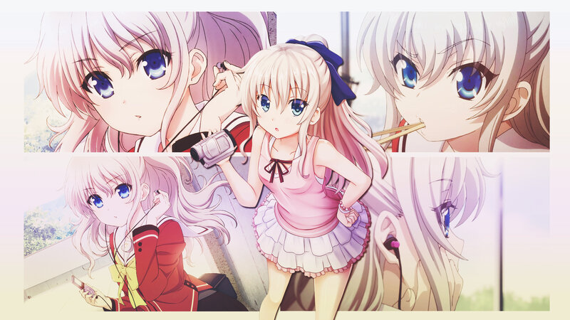 Anime Girl with Pink Hair — Calm, Afternoon, Camera