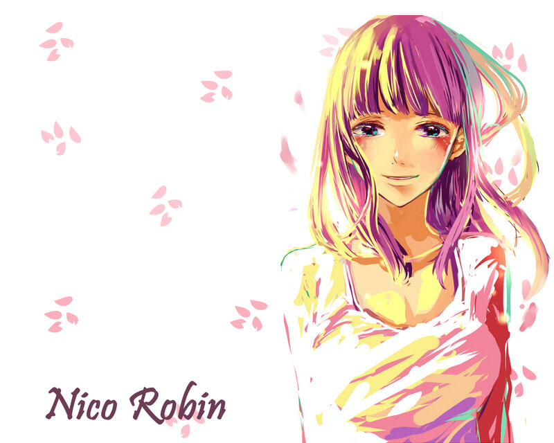 Anime Girl with Pink Hair — Calm, Spring, Digital Art