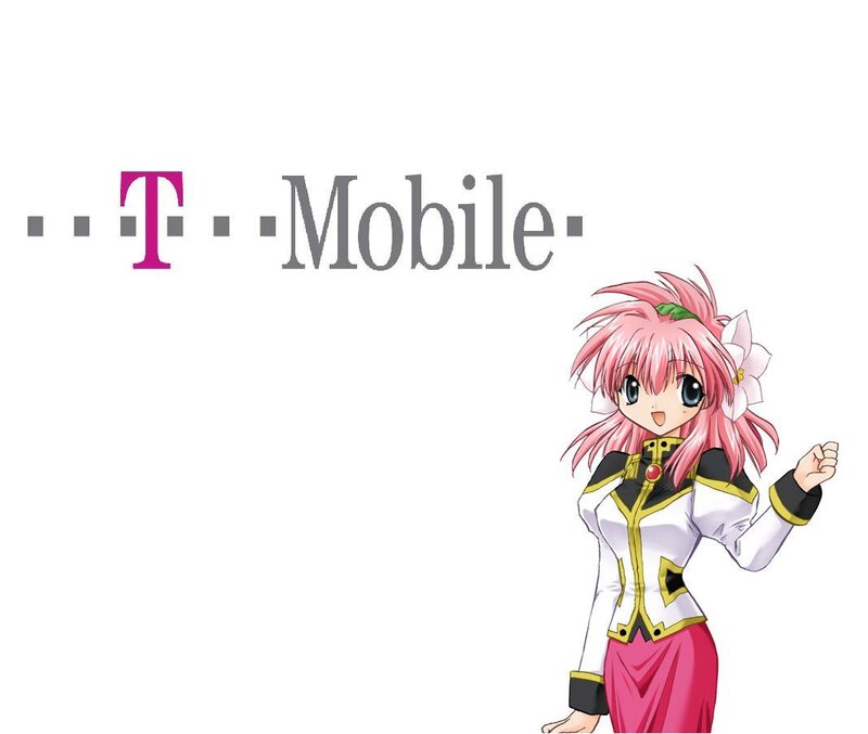Anime Girl with Pink Hair — Cheerful, Logo