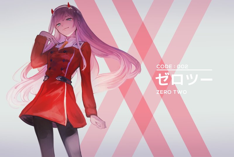 Anime Girl with Pink Hair — Confident, Digital Art