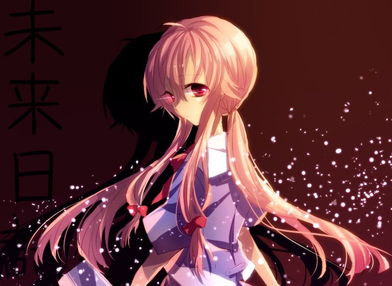 Anime Girl with Pink Hair — Dramatic, Long Hair