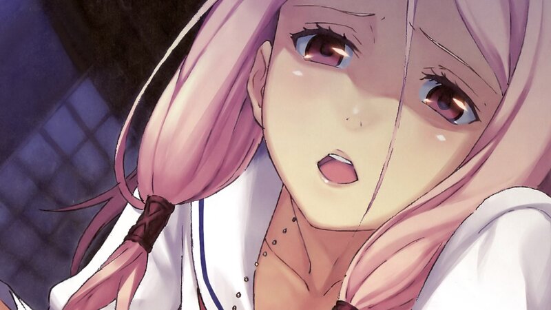 Anime Girl with Pink Hair — Dramatic, Manga, Tears