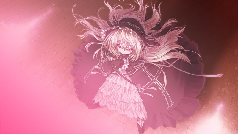 Anime Girl with Pink Hair — Dramatic