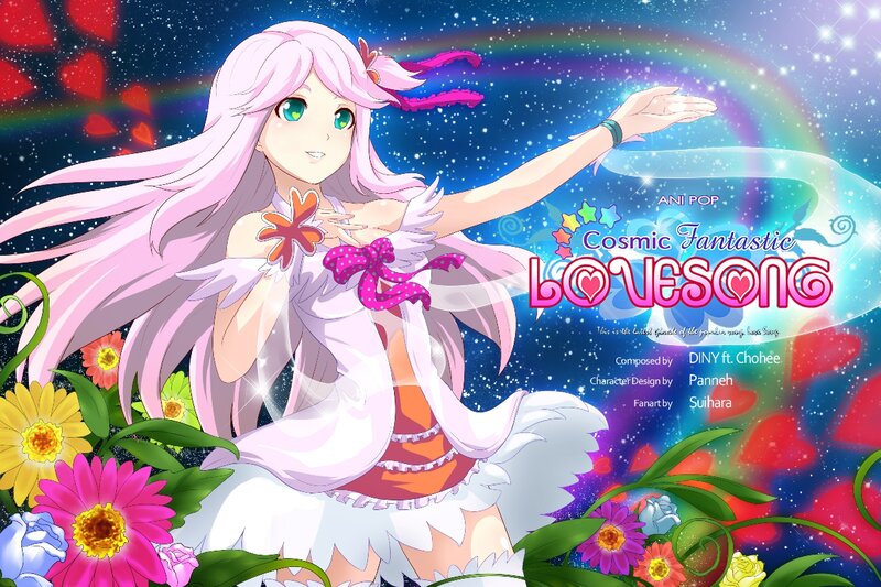 Anime Girl with Pink Hair — Fantastic