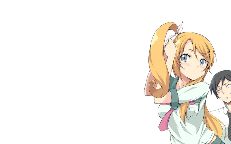 anime girl with ponytail