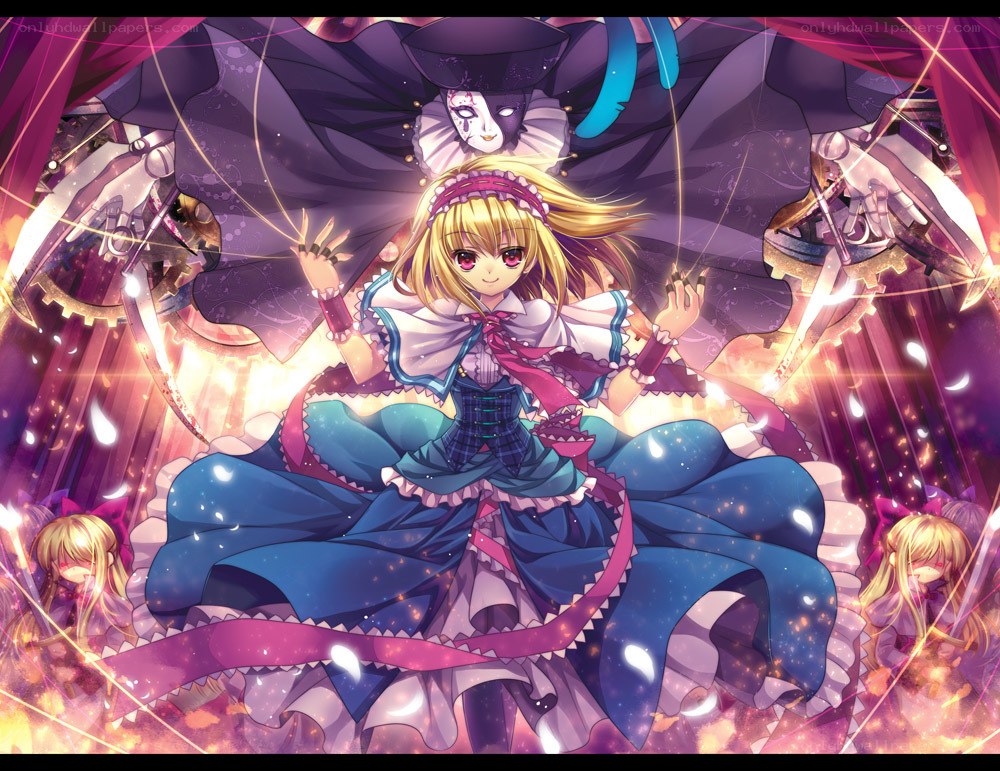anime girl with puppet master