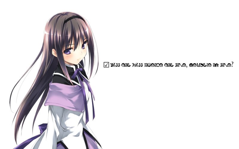 anime girl with purple eyes