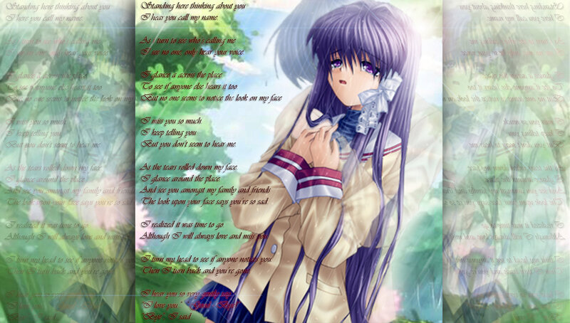 anime girl with purple hair