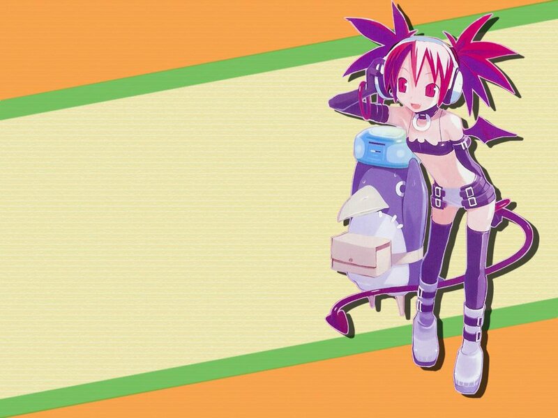 anime girl with purple hair