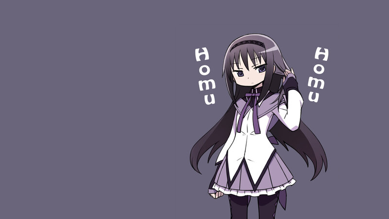anime girl with purple hair