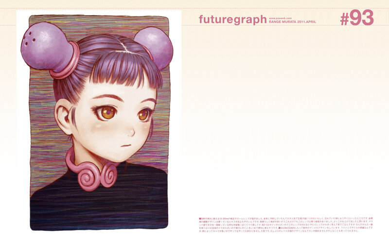 anime girl with purple hair