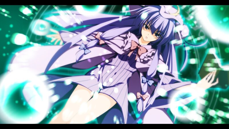 anime girl with purple hair