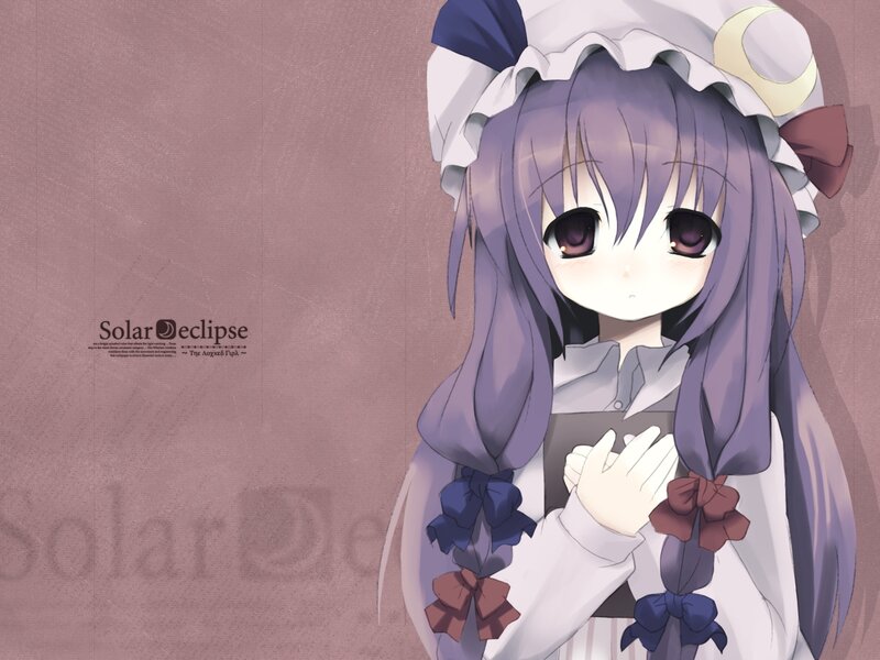 anime girl with purple hair