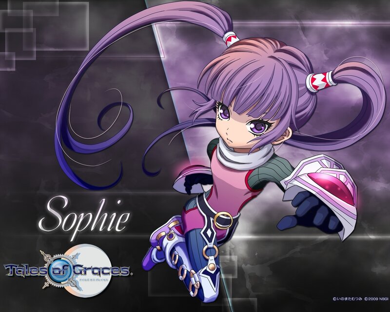 Anime Girl with Purple Hair — Dramatic, Character