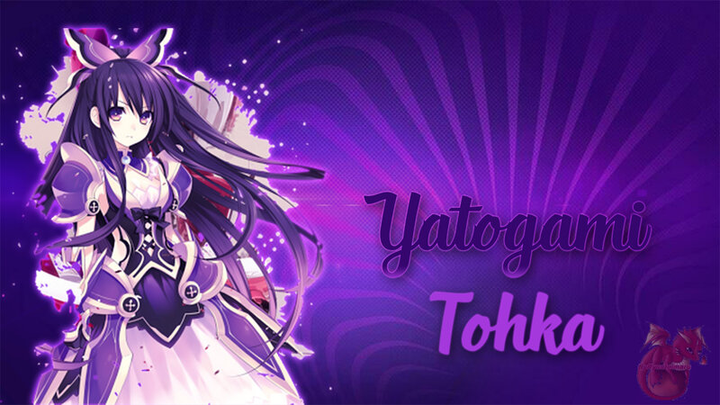 Anime Girl with Purple Hair — Dramatic, Digital Art, Dragon