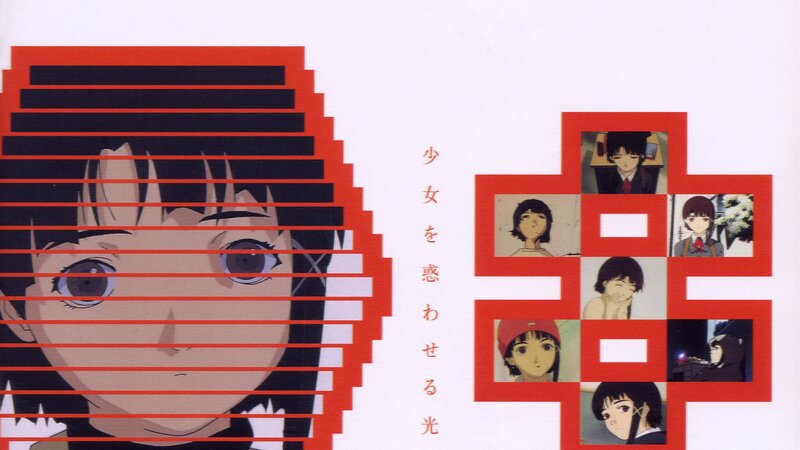 Anime Girl with Red Bars