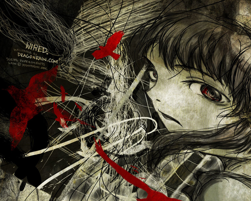 anime girl with red birds