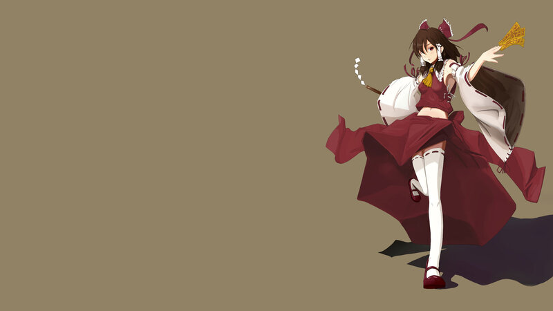 anime girl with red dress