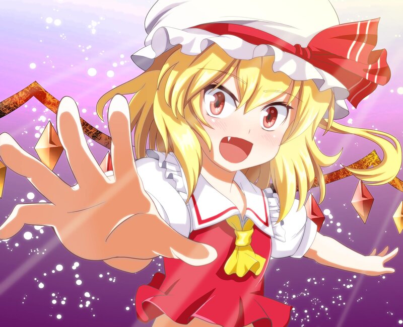 anime girl with red dress