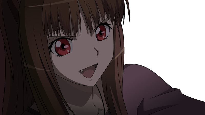 anime girl with red eyes