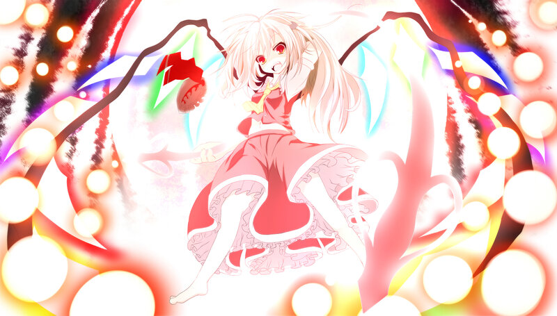 anime girl with red eyes