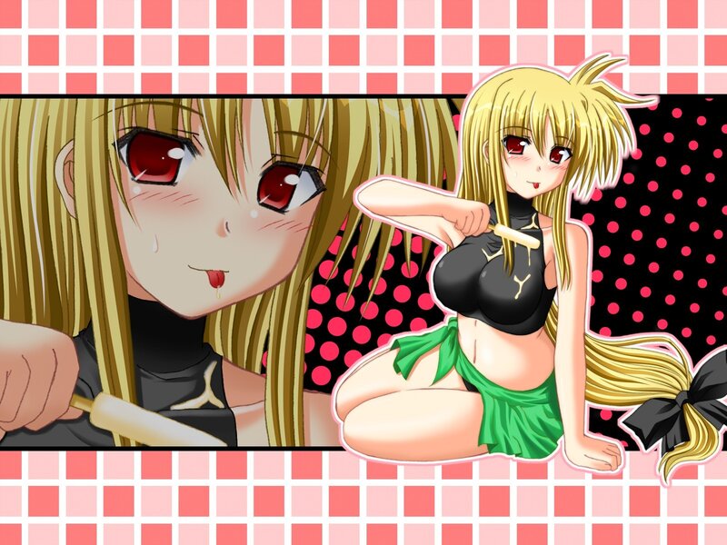 anime girl with red eyes