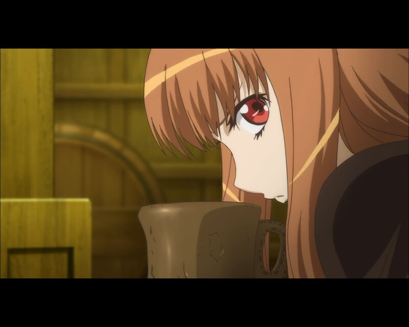 anime girl with red eyes