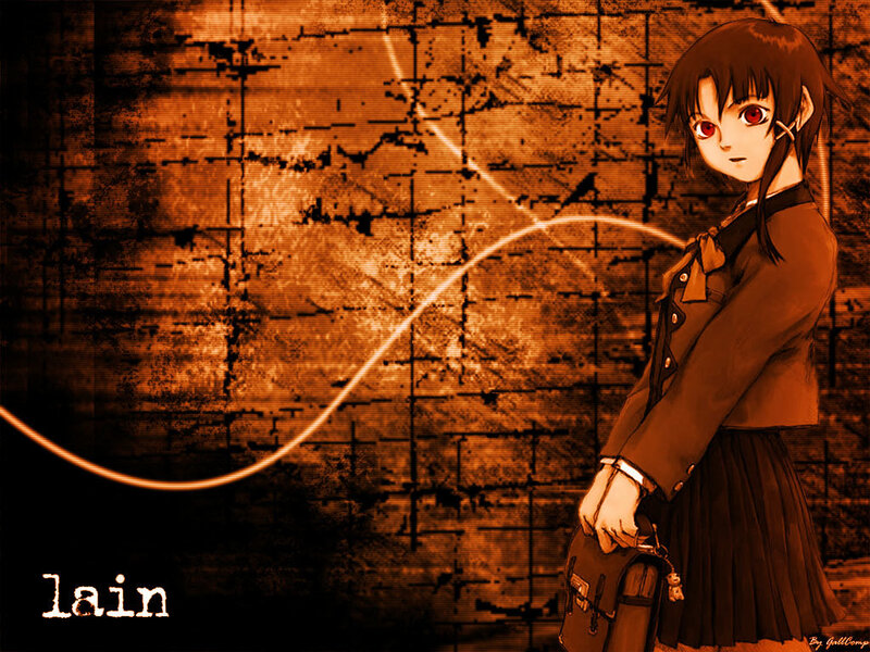 anime girl with red eyes