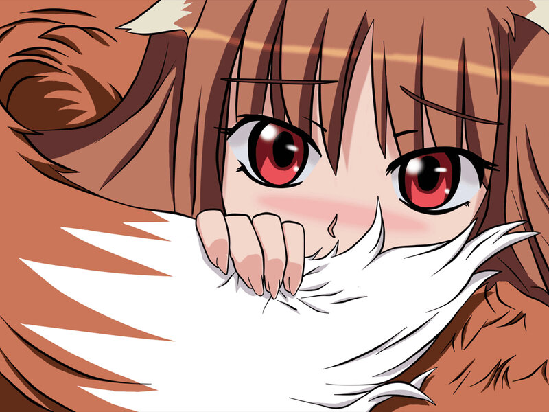 anime girl with red eyes