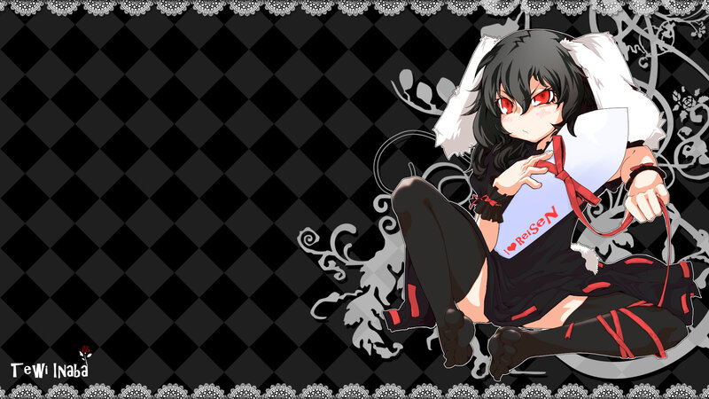 anime girl with red eyes