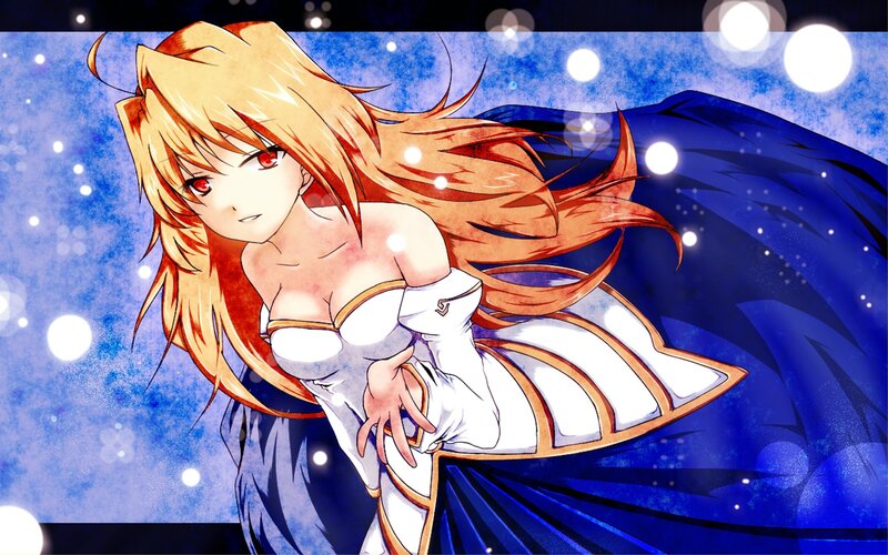 anime girl with red eyes