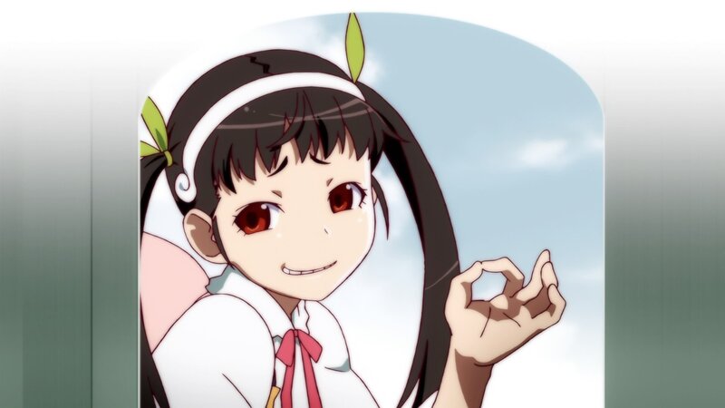 anime girl with red eyes
