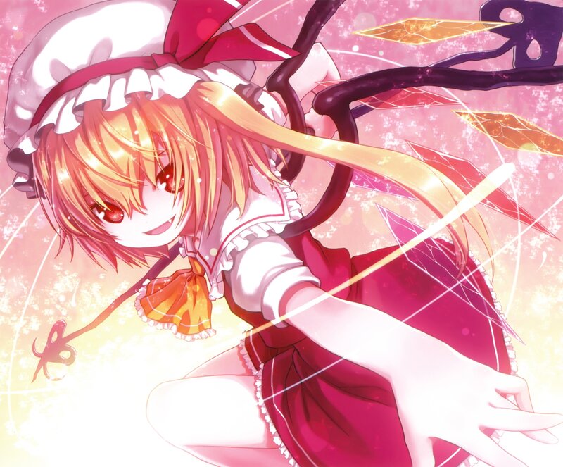 anime girl with red eyes