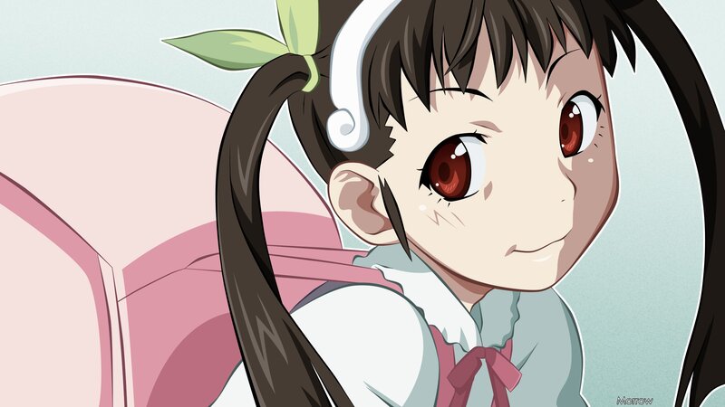 anime girl with red eyes