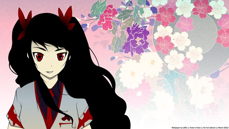 Anime girl with red eyes