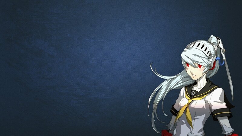 anime girl with red eyes