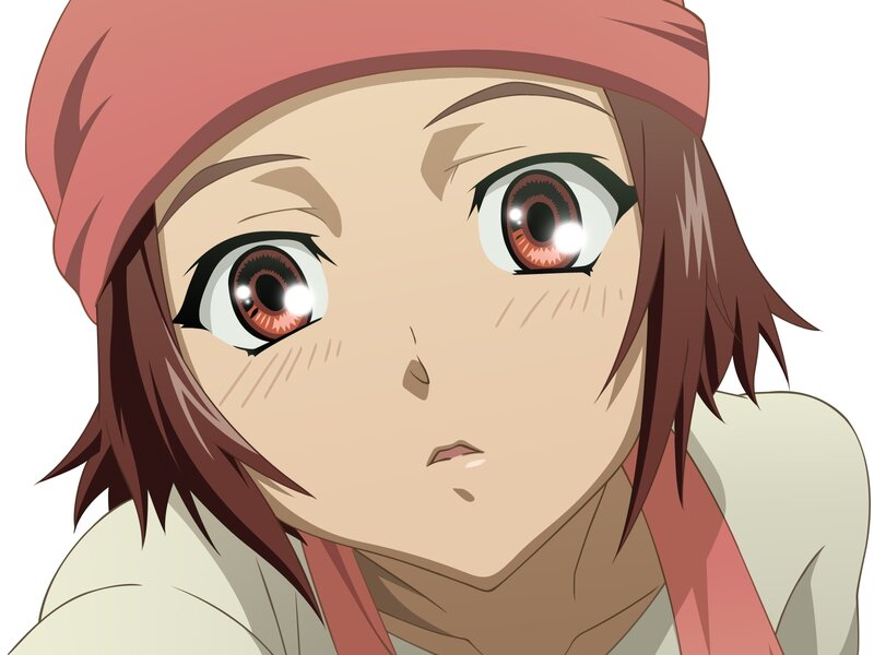 Anime Girl with Red Eyes — Neutral