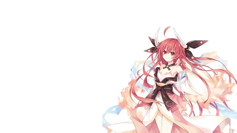 anime girl with red hair