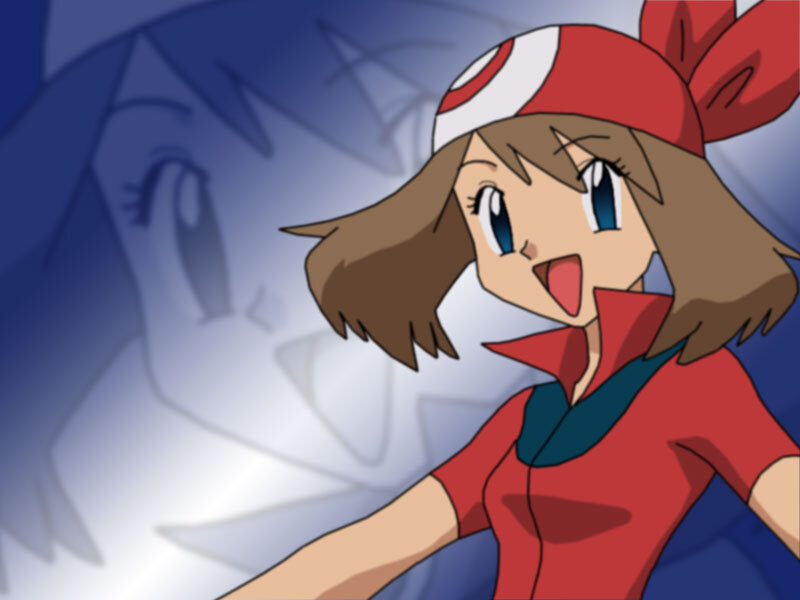 Anime Girl with Red Hat — Energetic
