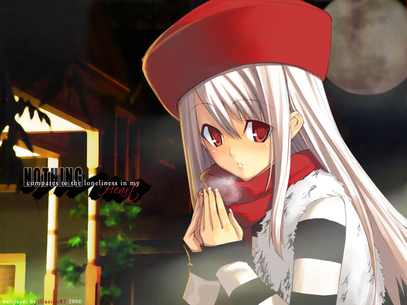 Anime Girl with Red Hat — Melancholic