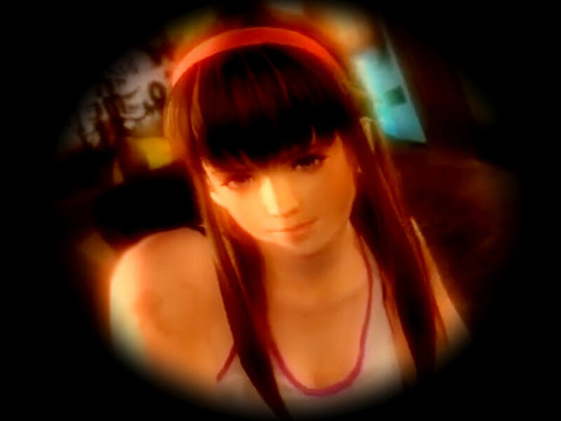 Anime Girl with Red Headband — Intense