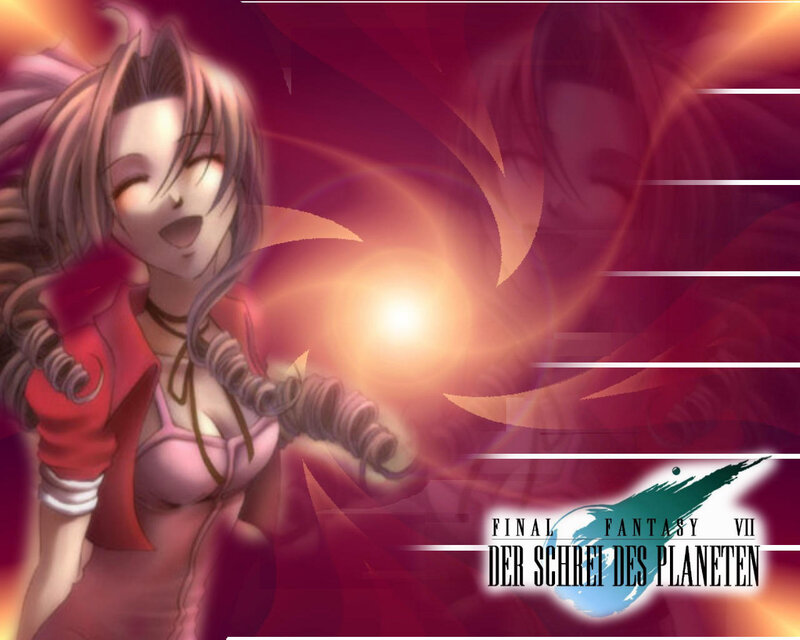 Anime Girl with Red Jacket — Dramatic, Digital Art