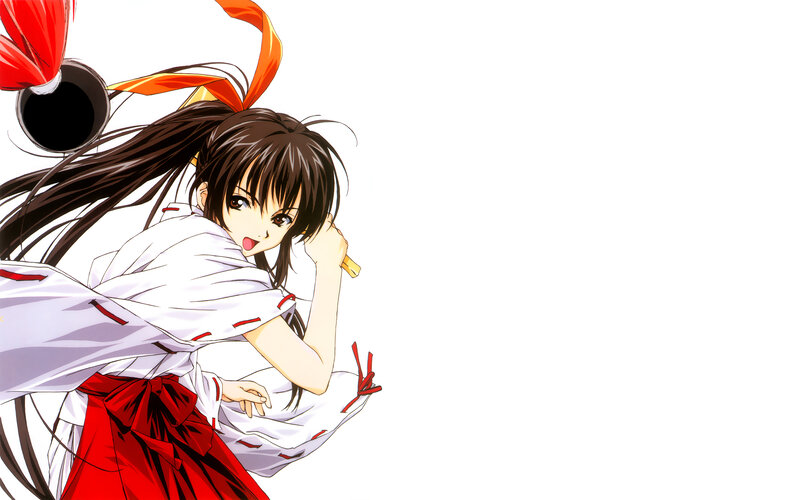 anime girl with red ribbon