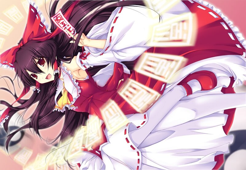anime girl with red ribbon