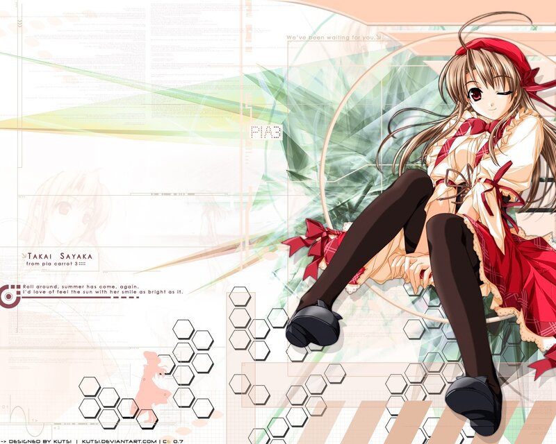 Anime girl with red ribbon